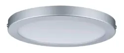 LED-Wandleuchte Atria in Chromfarben max. 18,5 Watt Wandlampe