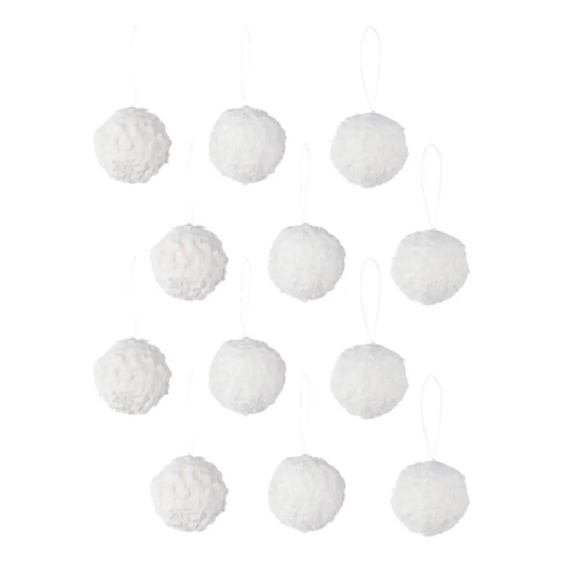 Dekoh&auml;nger Schneeball Wei&szlig;
