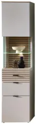 Vitrine Memphis Eichefarben/Kaschmir