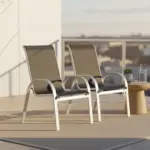m&ouml;max Dornbirn - Ihr Trendm&ouml;belhaus in Dornbirn Gartensessel Amalfi 2er-Set stapelbar Metall/Textil