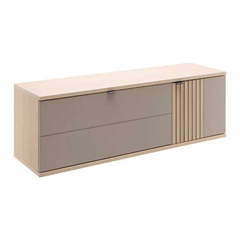 H&auml;ngeelement Pisa Taupe/Eichefarben