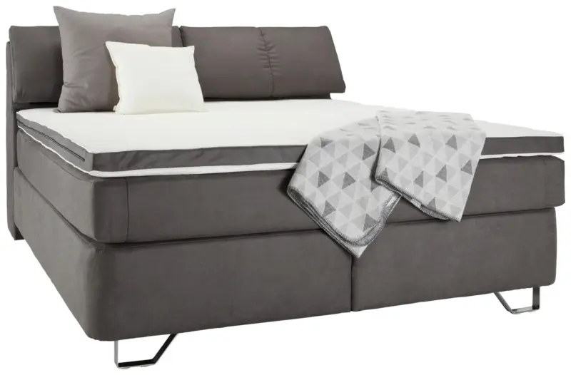 Boxspringbett Tabea Anthrazit ca. 160x200cm