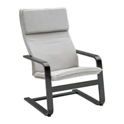 Schaukelstuhl Manu II in Creme/Schwarz