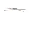 LED-Deckenleuchte Alina Silberfarben max. 24 Watt Deckenlampe