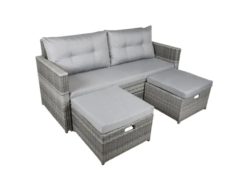 Loungesofa Malta Grau