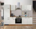 m&ouml;max Dornbirn - Ihr Trendm&ouml;belhaus in Dornbirn K&uuml;chenblock Avila Eichefarben/Magnolie