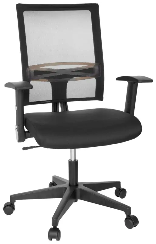 Drehstuhl Office R8 Schwarz