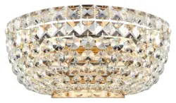 Wandleuchte Basfor Goldfarben max. 60 Watt Wandlampe