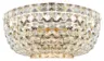 Wandleuchte Basfor Goldfarben max. 60 Watt Wandlampe