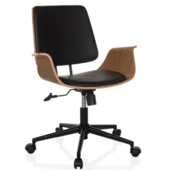 Drehstuhl Cenca II Schwarz/Braun