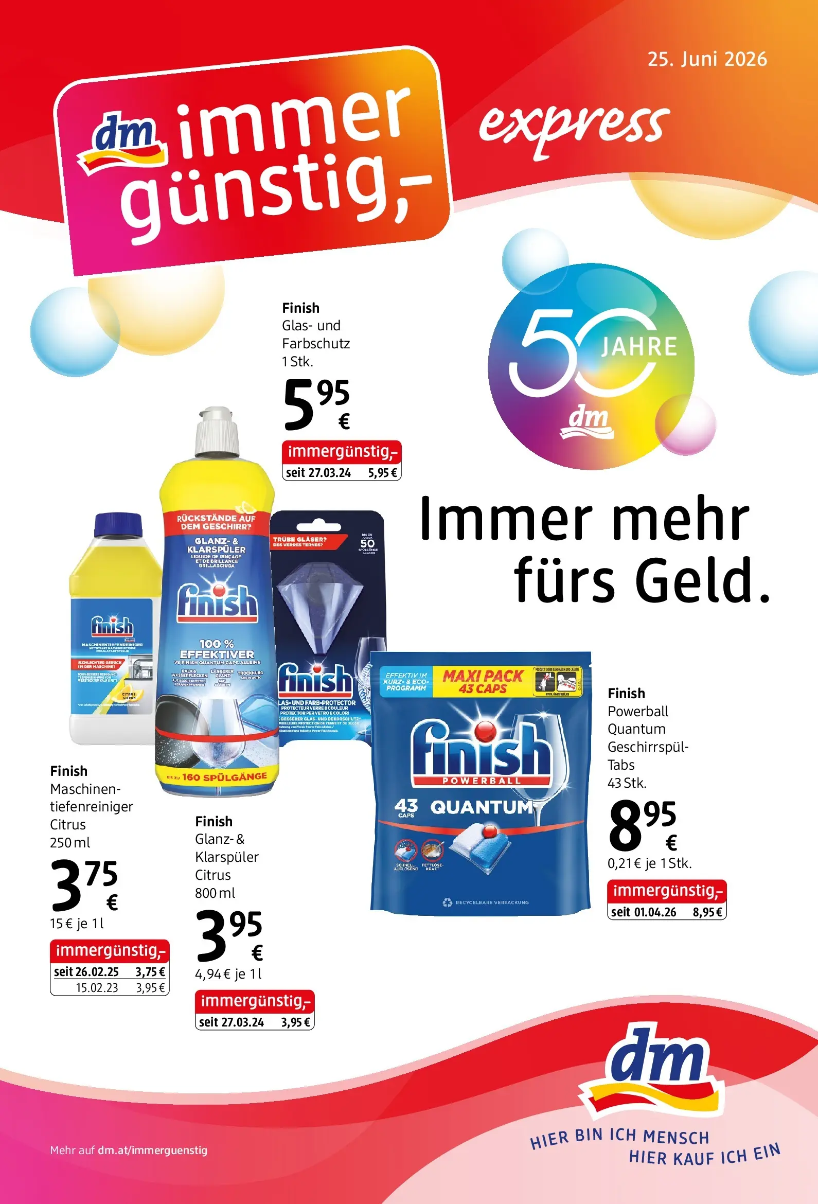 dm drogerie markt - dm: Journal Express von 24.06.2026 - Aktuelle Angebote | Seite: 1