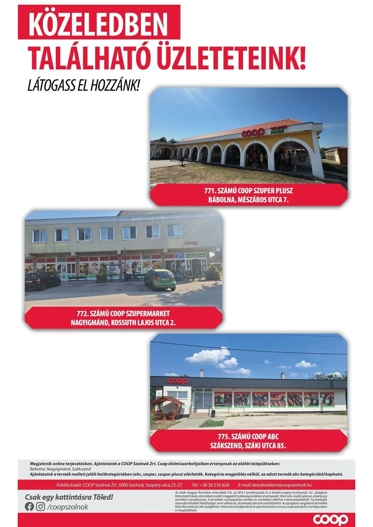 COOP Szolnok akciós újság Szákszend - 2026.06.25. -tól/töl > akció, lapozható szórólap 🛍️ | Oldal: 8
