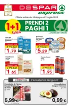 Despar Express Prendi 2 paghi 1 - al 01.07.2026