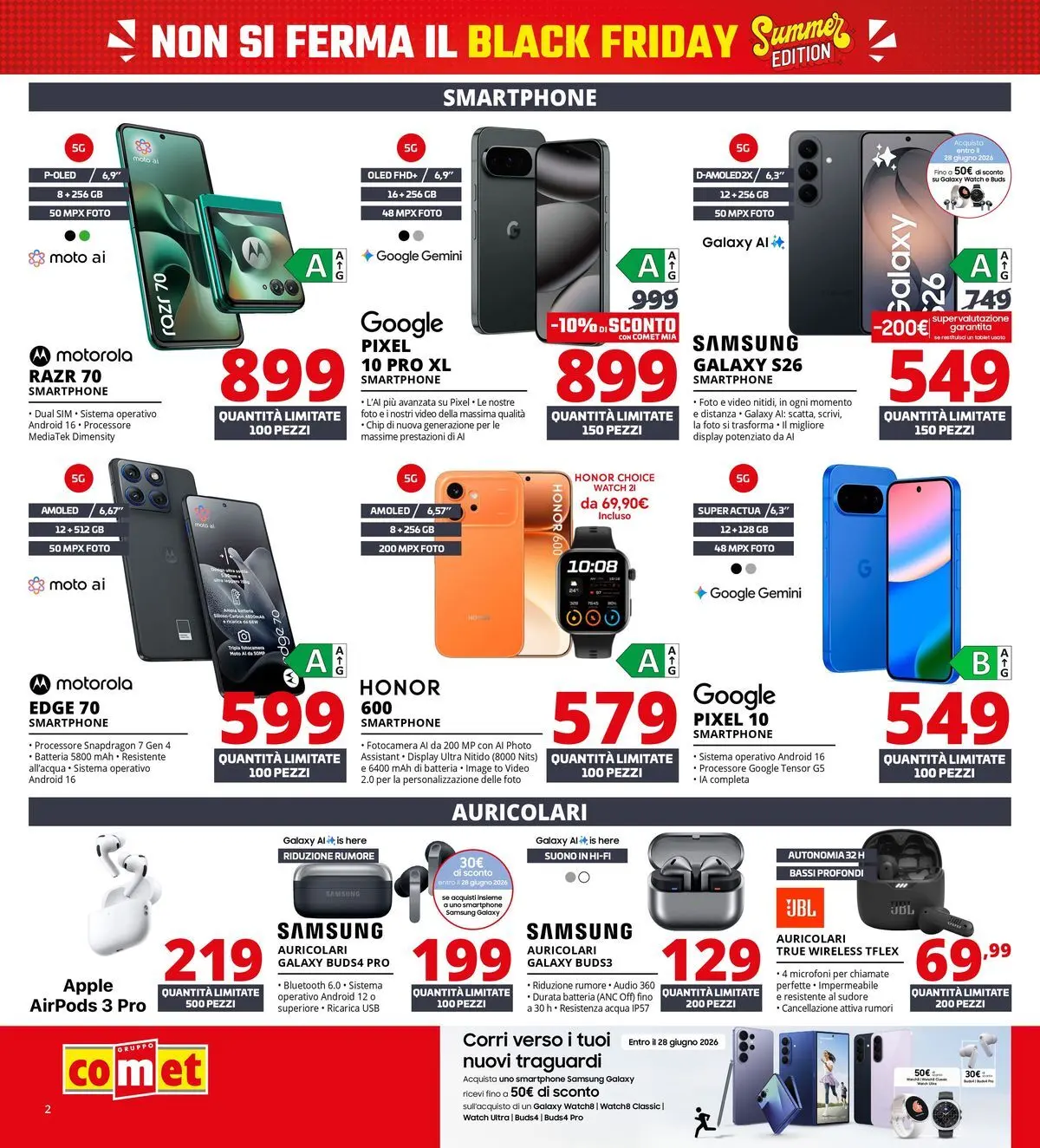 Nuovo Comet - Summer Black Friday dal 18/06/2026 > offerte anteprima 🛍️ | Pagina: 2
