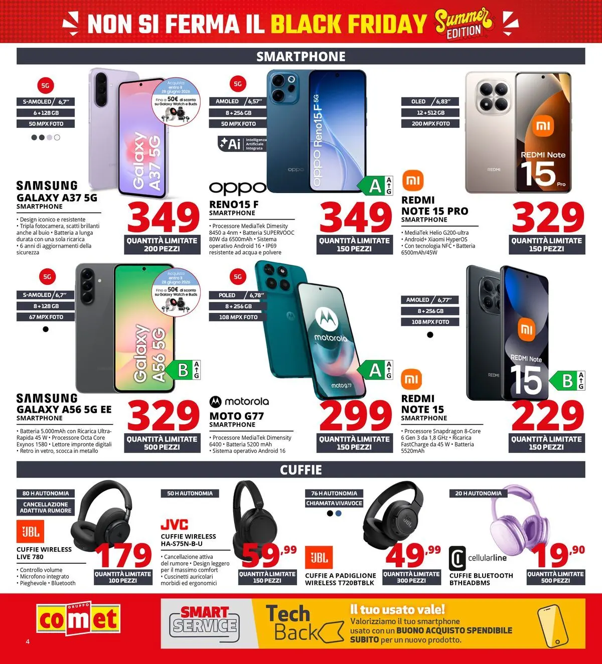 Nuovo Comet - Summer Black Friday dal 18/06/2026 > offerte anteprima 🛍️ | Pagina: 4