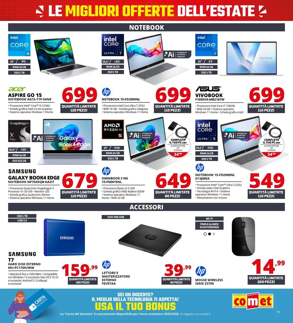 Nuovo Comet - Summer Black Friday dal 18/06/2026 > offerte anteprima 🛍️ | Pagina: 11