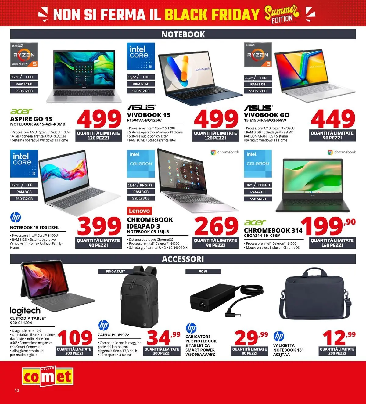 Nuovo Comet - Summer Black Friday dal 18/06/2026 > offerte anteprima 🛍️ | Pagina: 12