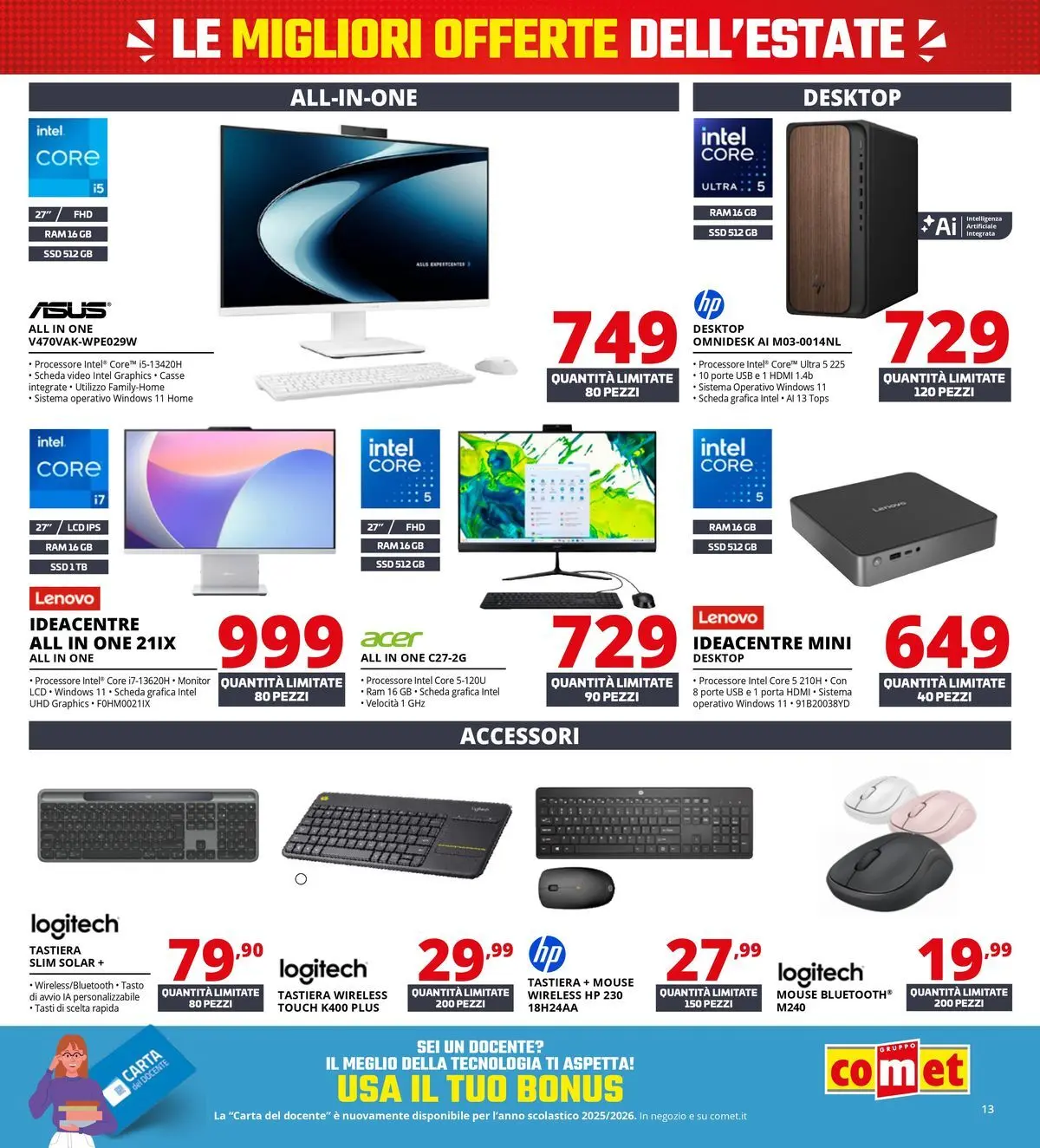 Nuovo Comet - Summer Black Friday dal 18/06/2026 > offerte anteprima 🛍️ | Pagina: 13