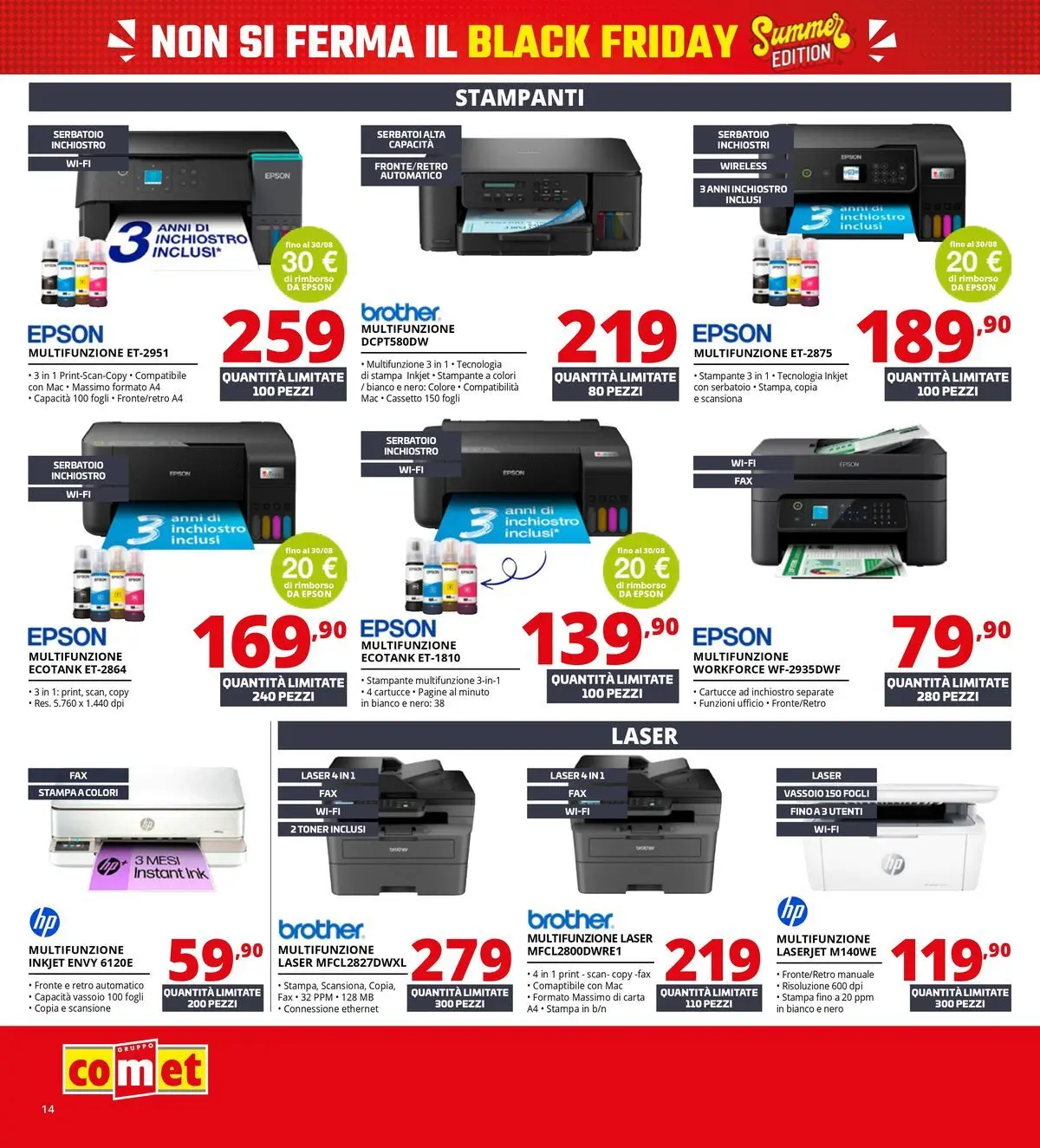 Nuovo Comet - Summer Black Friday dal 18/06/2026 > offerte anteprima 🛍️ | Pagina: 14