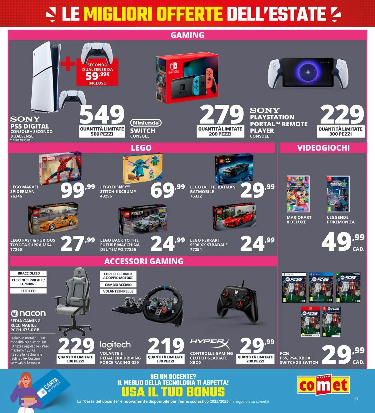 Nuovo Comet - Summer Black Friday dal 18/06/2026 > offerte anteprima 🛍️ | Pagina: 17