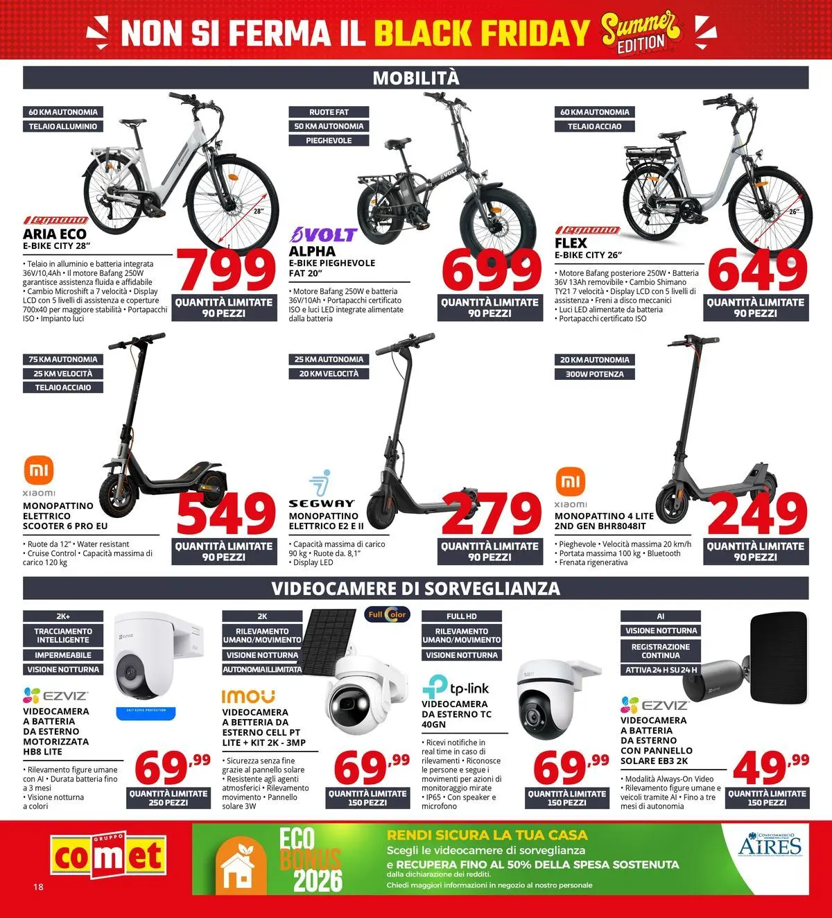 Nuovo Comet - Summer Black Friday dal 18/06/2026 > offerte anteprima 🛍️ | Pagina: 18