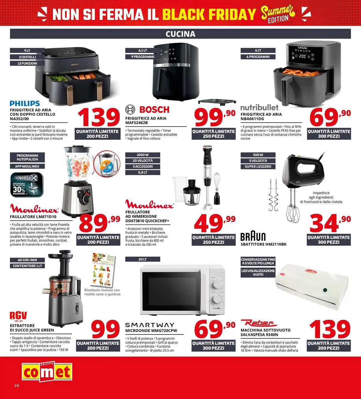Nuovo Comet - Summer Black Friday dal 18/06/2026 > offerte anteprima 🛍️ | Pagina: 24