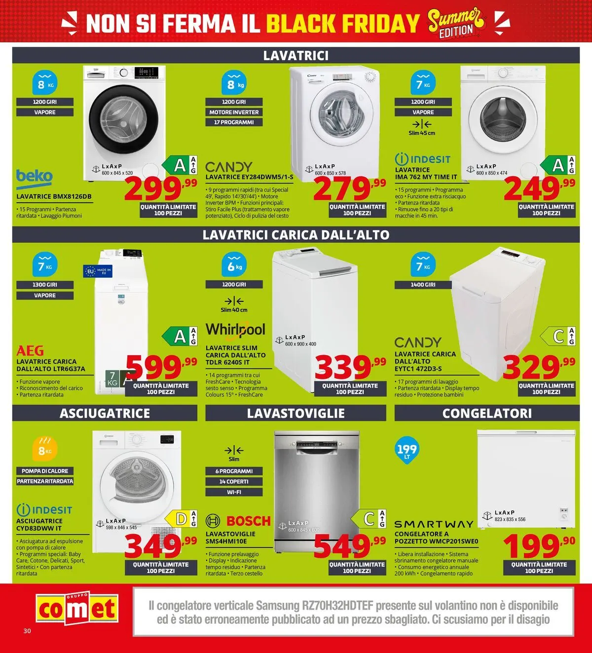 Nuovo Comet - Summer Black Friday dal 18/06/2026 > offerte anteprima 🛍️ | Pagina: 30
