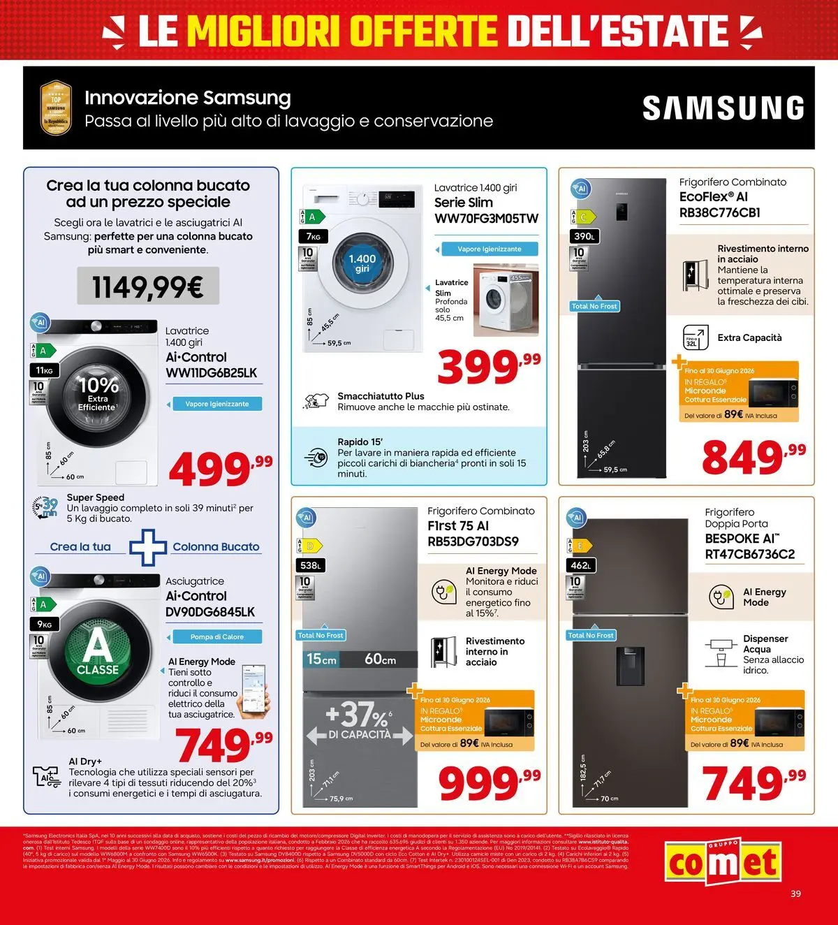 Nuovo Comet - Summer Black Friday dal 18/06/2026 > offerte anteprima 🛍️ | Pagina: 39