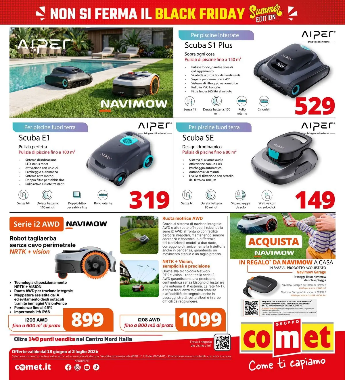 Nuovo Comet - Summer Black Friday dal 18/06/2026 > offerte anteprima 🛍️ | Pagina: 42