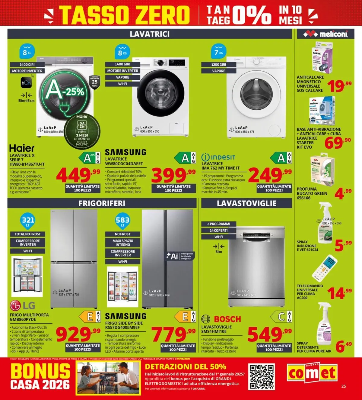 Nuovo Comet - Summer Black Friday dal 18/06/2026 > offerte anteprima 🛍️ | Pagina: 25 | Prodotti: Telecomando, Detergente, Anticalcare, Lavastoviglie