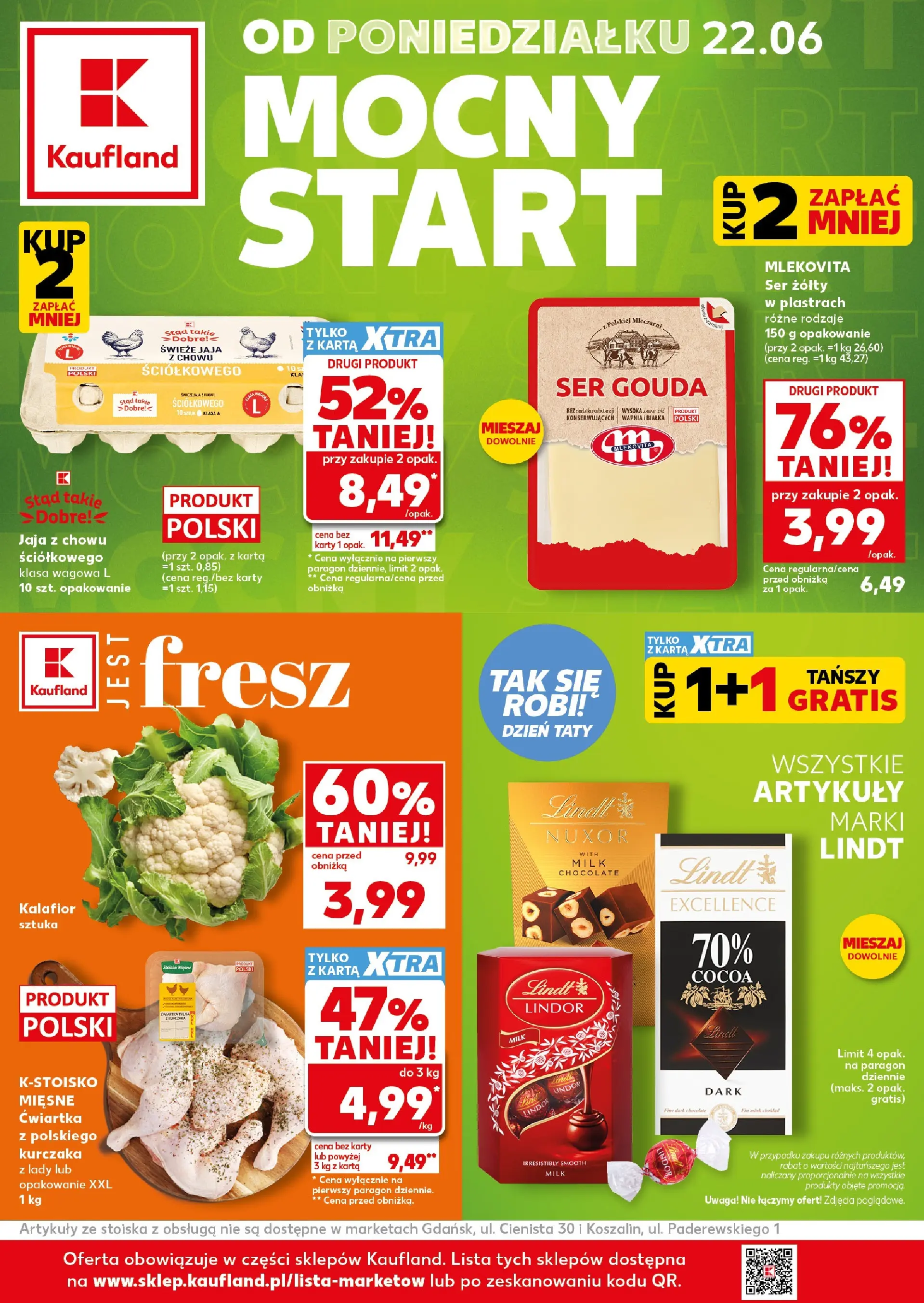 Kaufland gazetka - Mocny start od 22.06.2026 - od jutra PDF | Strona: 1