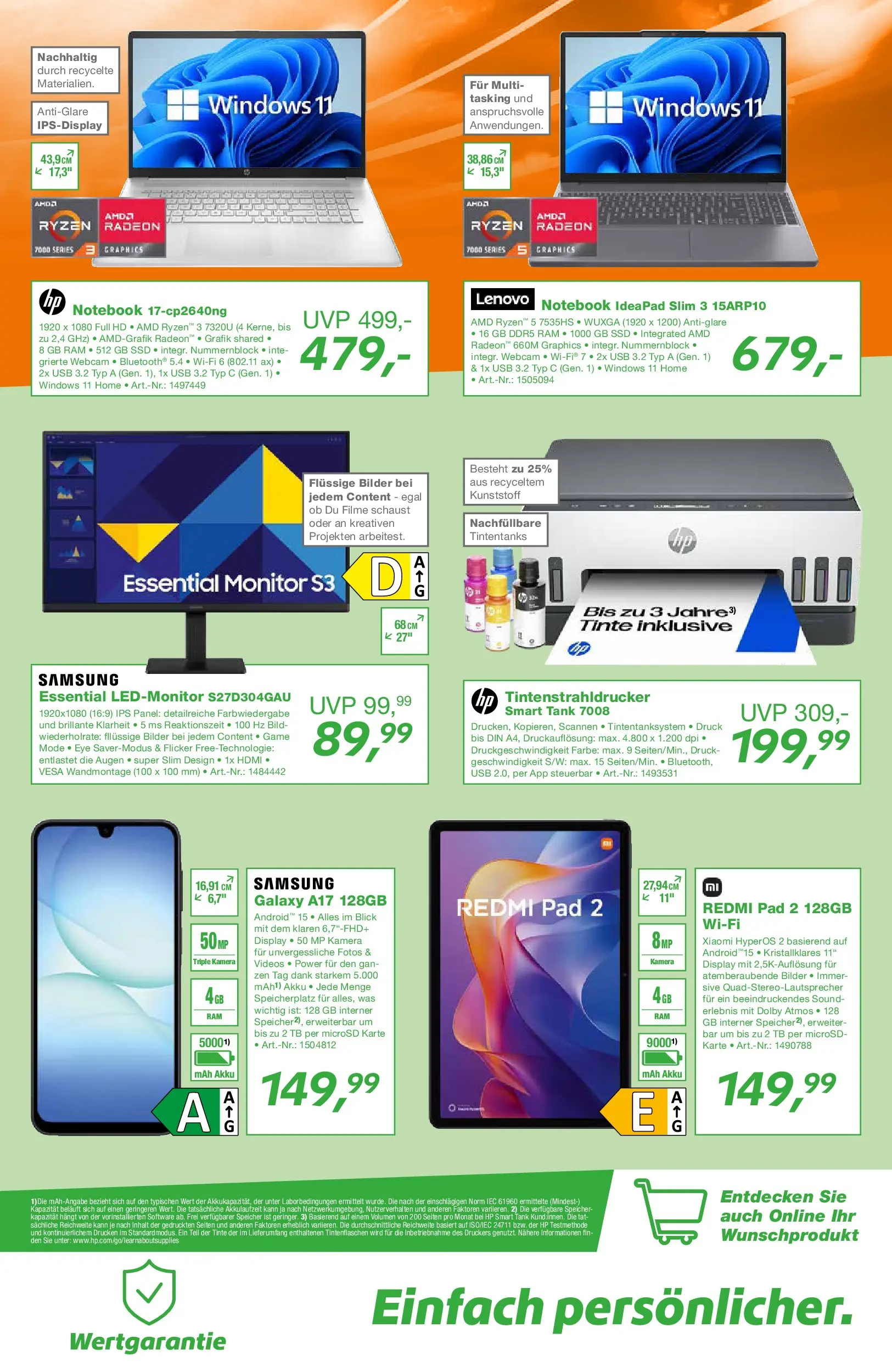 Angebote - EP:ElectronicPartner: Entdecke aktuelle Angebote (ab 25.06.2026) zum Blättern | Seite: 11 | Produkte: Xiaomi, USB, Bilder, Tintenstrahldrucker