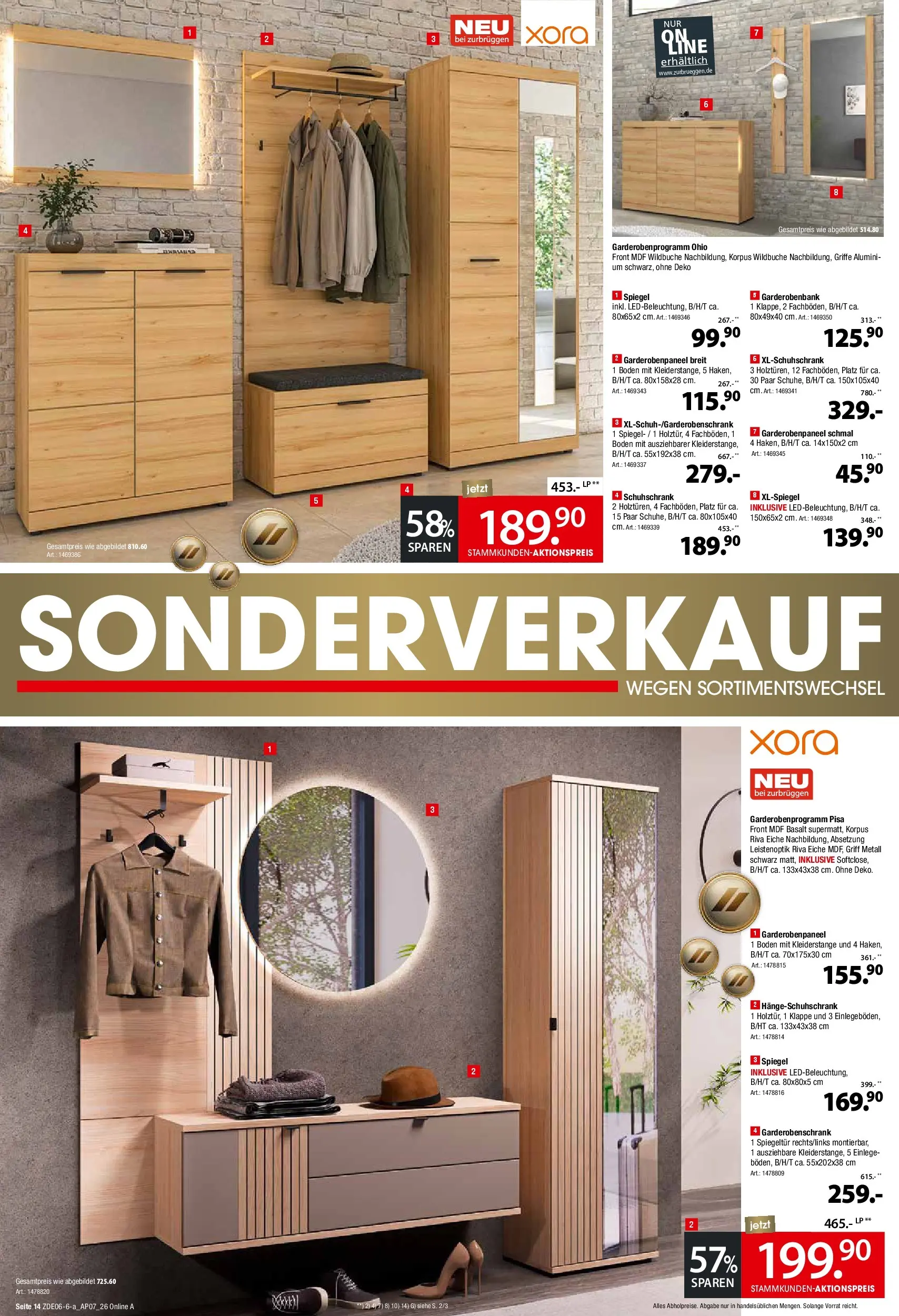 Zurbrüggen - Zurbrüggen: Sonderverkauf (ab 19.06.2026) zum Blättern | Seite: 20