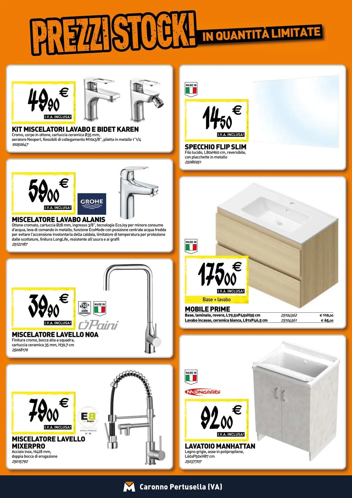 Nuovo TECNOMAT - Straordinari prezzi stock! dal 24/06/2026 > offerte anteprima 🛍️ | Pagina: 5