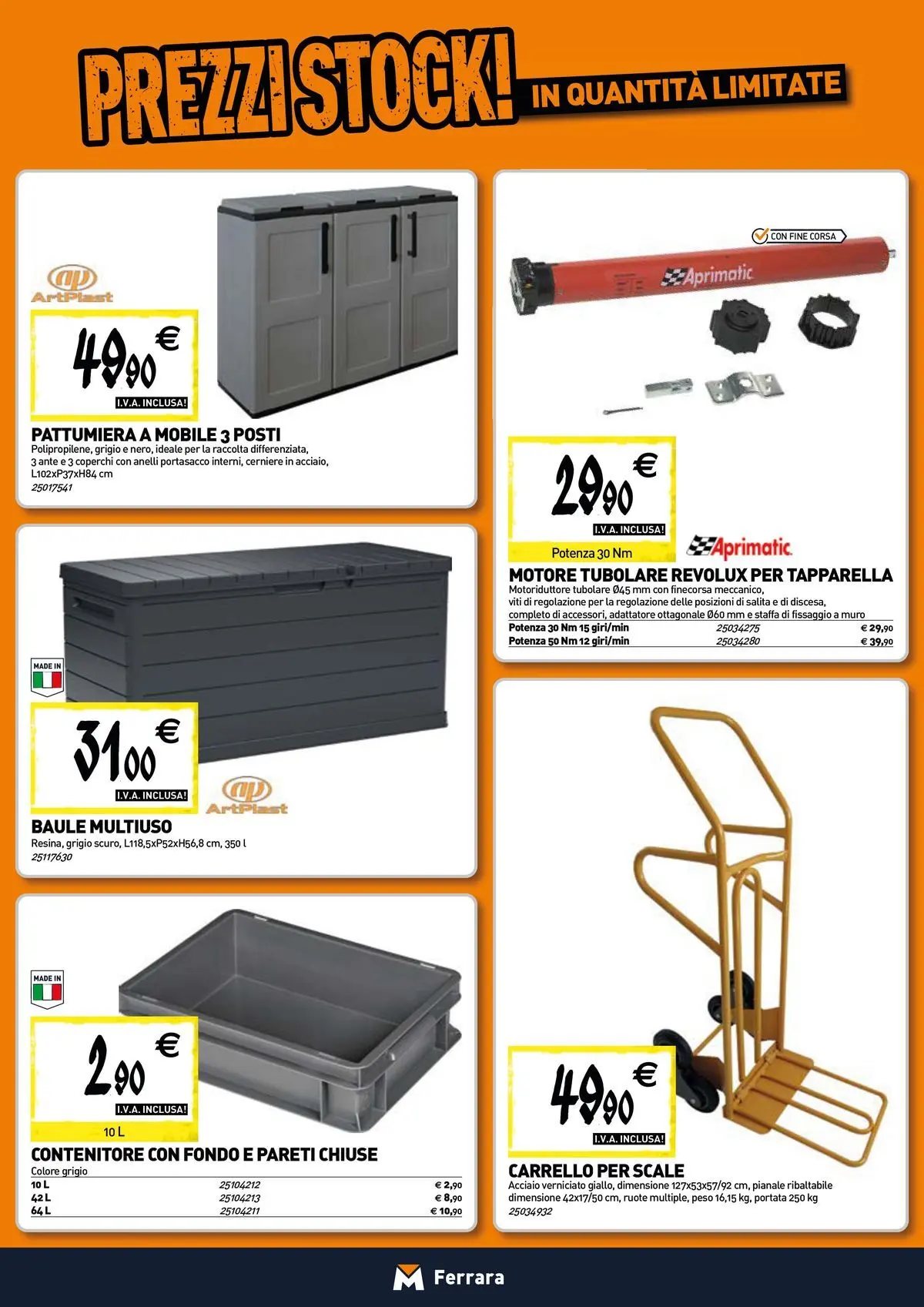 Nuovo TECNOMAT - Straordinari prezzi stock! dal 24/06/2026 > offerte anteprima 🛍️ | Pagina: 14