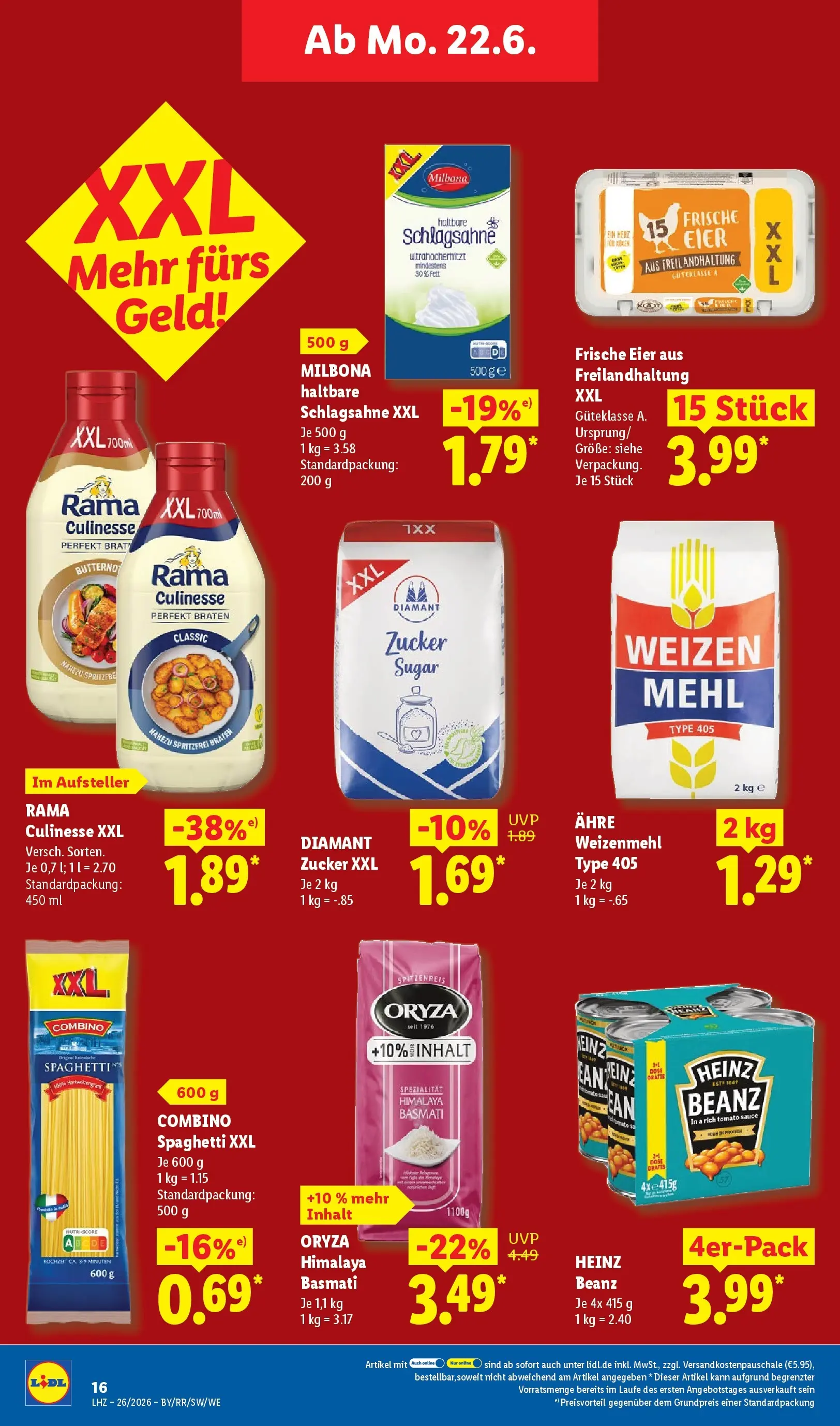 Lidl Prospekt Zülpich (ab 22.06.2026) » Angebote online | Seite: 22 Lidl Prospekt Zülpich (ab 22.06.2026) zum Blättern » Angebote | Seite: 22