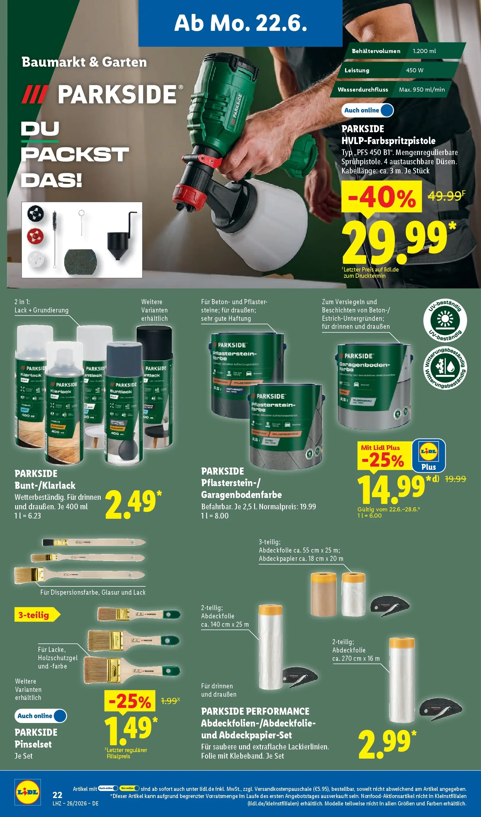Lidl Prospekt Zülpich (ab 22.06.2026) » Angebote online | Seite: 42 Lidl Prospekt Zülpich (ab 22.06.2026) zum Blättern » Angebote | Seite: 42