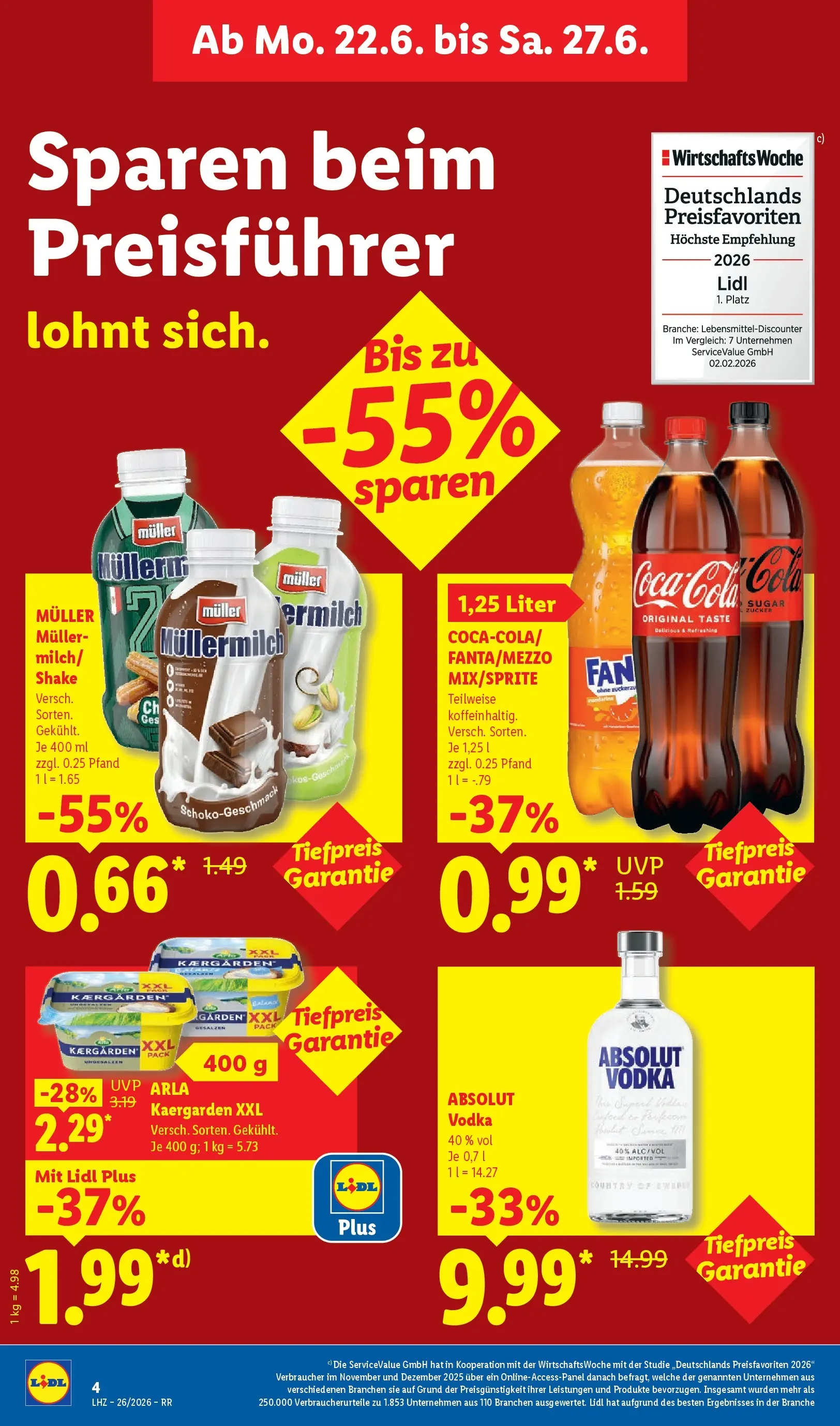 Lidl Prospekt Zülpich (ab 22.06.2026) » Angebote online | Seite: 14 Lidl Prospekt Zülpich (ab 22.06.2026) zum Blättern » Angebote | Seite: 14