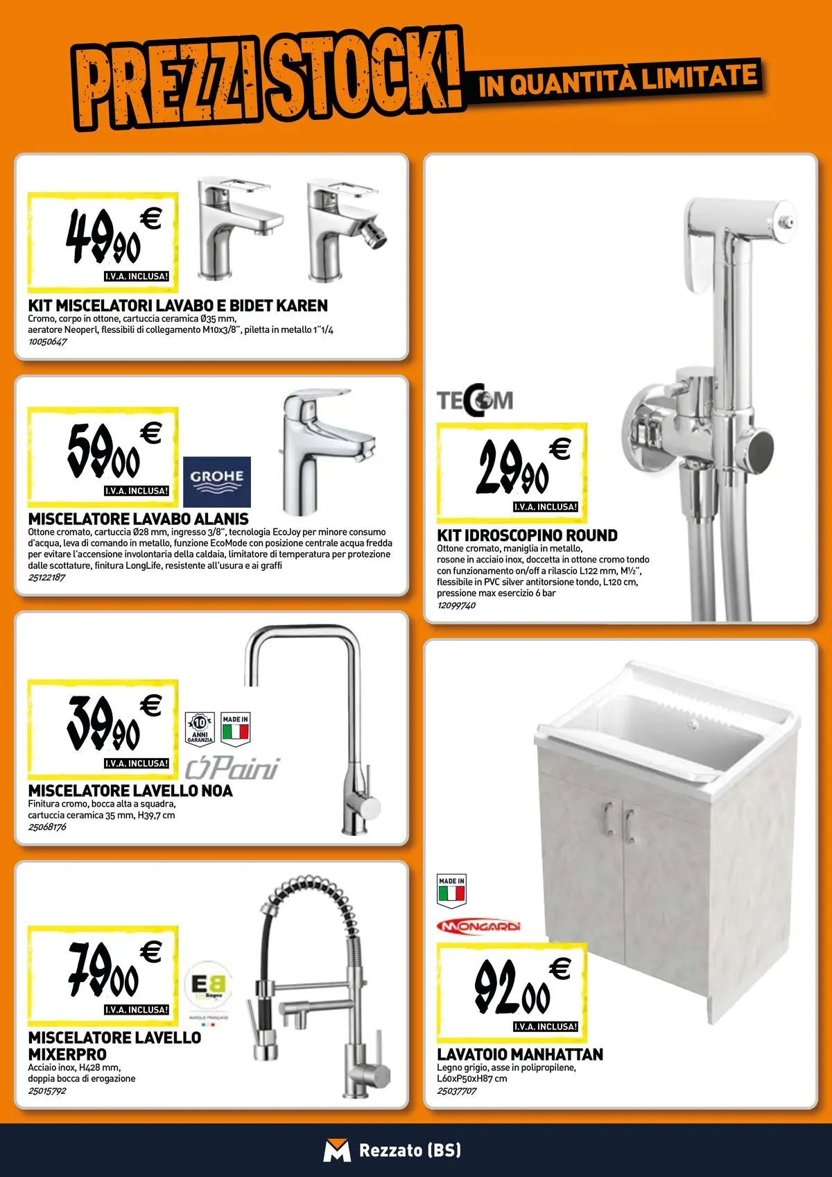Nuovo TECNOMAT - Straordinari prezzi stock! dal 24/06/2026 > offerte anteprima 🛍️ | Pagina: 6