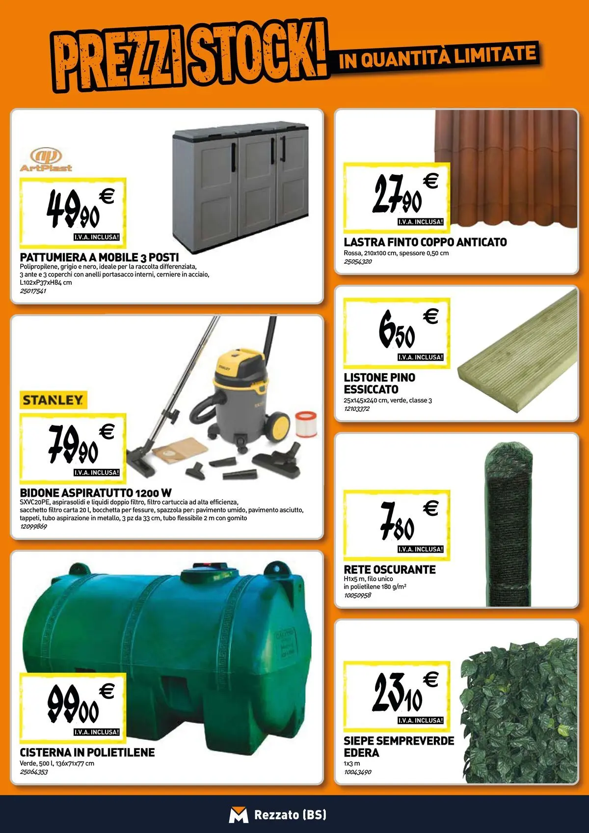 Nuovo TECNOMAT - Straordinari prezzi stock! dal 24/06/2026 > offerte anteprima 🛍️ | Pagina: 17