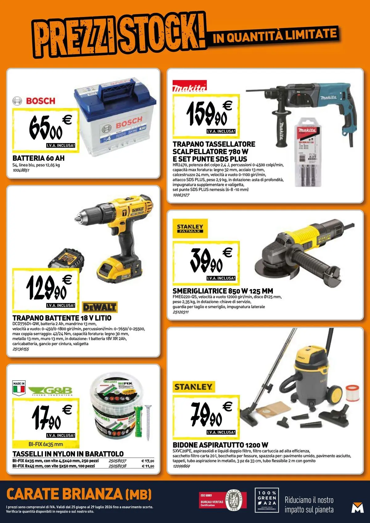 Nuovo TECNOMAT - Straordinari prezzi stock! dal 24/06/2026 > offerte anteprima 🛍️ | Pagina: 19