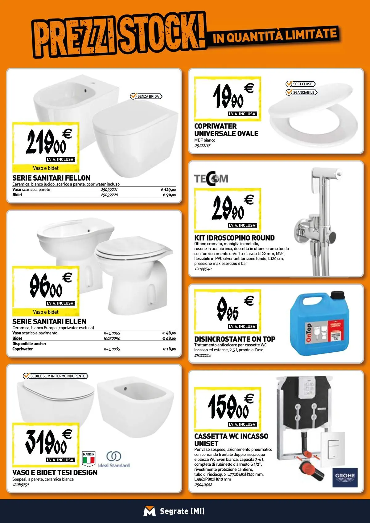 Nuovo TECNOMAT - Straordinari prezzi stock! dal 24/06/2026 > offerte anteprima 🛍️ | Pagina: 4