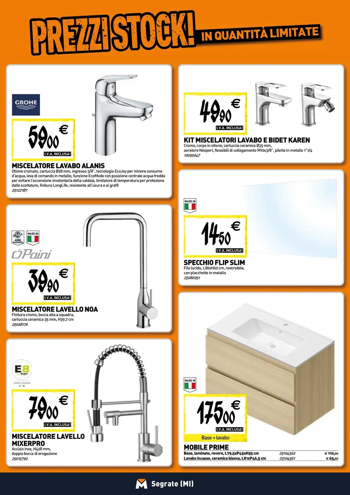 Nuovo TECNOMAT - Straordinari prezzi stock! dal 24/06/2026 > offerte anteprima 🛍️ | Pagina: 5