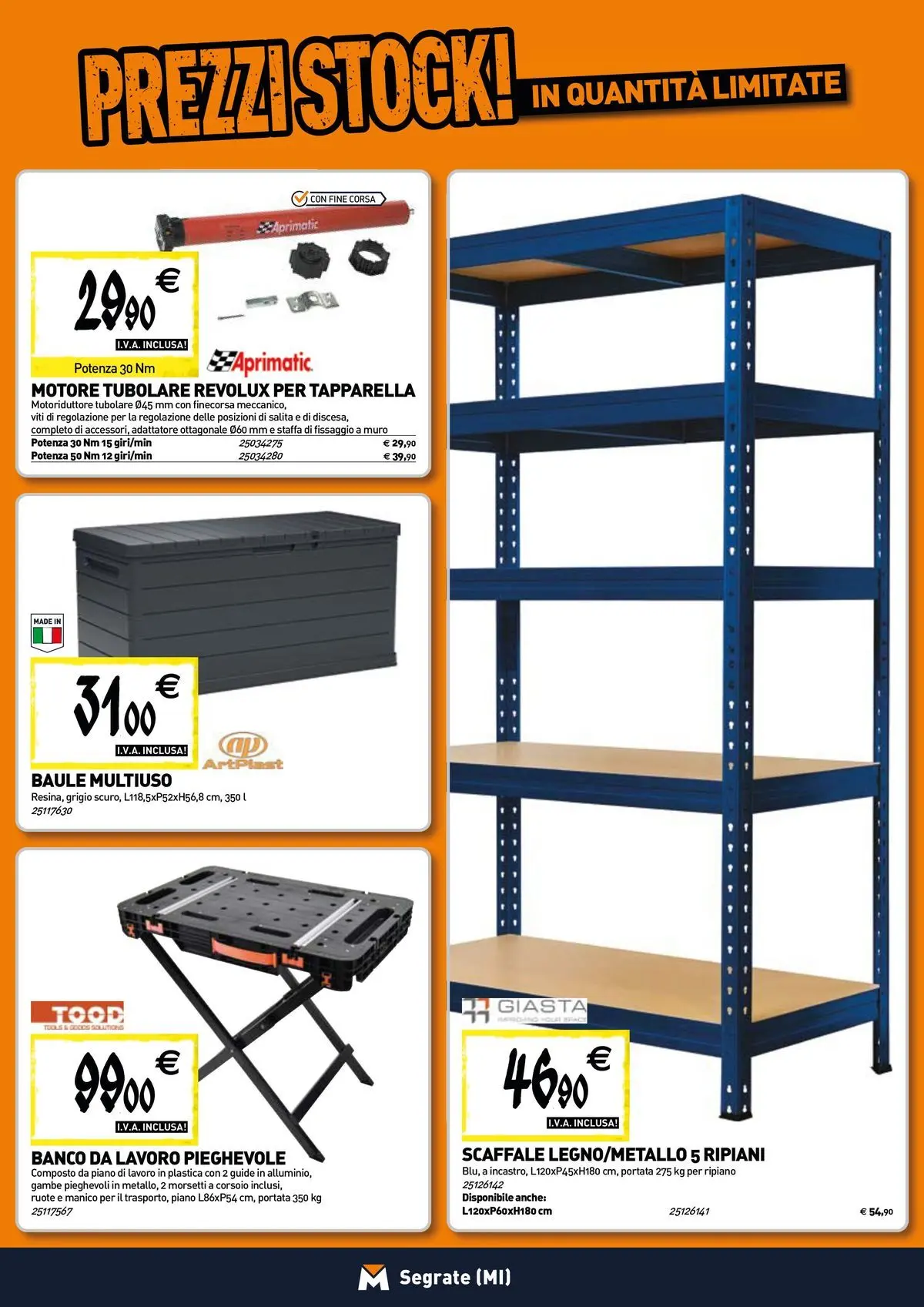 Nuovo TECNOMAT - Straordinari prezzi stock! dal 24/06/2026 > offerte anteprima 🛍️ | Pagina: 14
