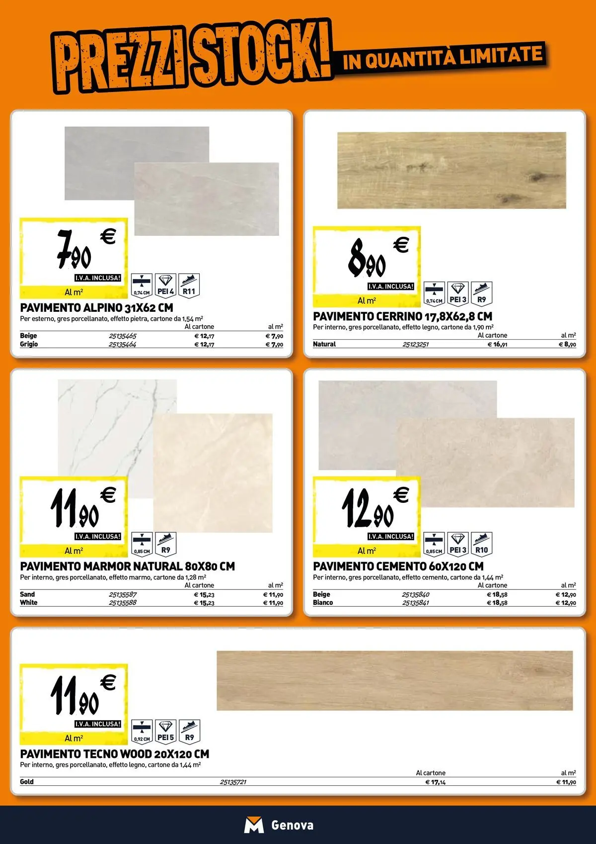 Nuovo TECNOMAT - Straordinari prezzi stock! dal 24/06/2026 > offerte anteprima 🛍️ | Pagina: 11 | Prodotti: Pavimento