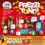 Lem Market Alimentari srl Prezzi Tondi - al 05.07.2026