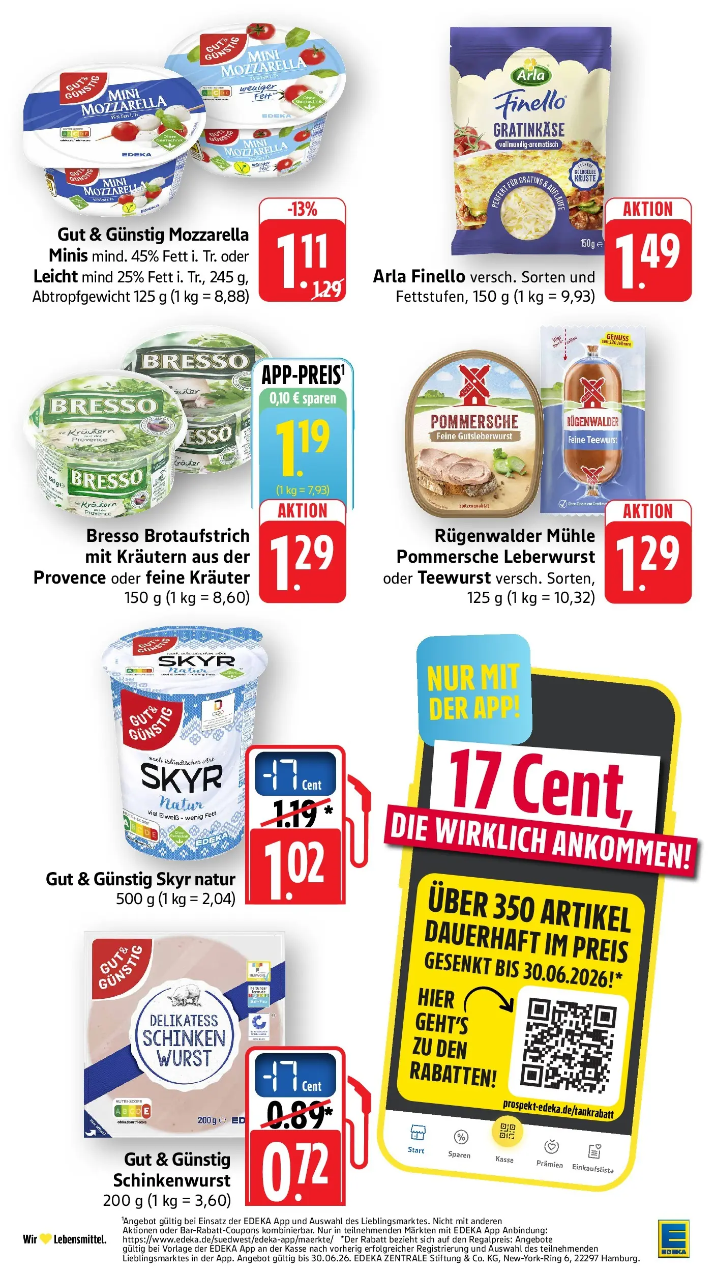 Edeka prospekt Weinstadt - Endersbach (ab 21.06.2026) » Angebote Online | Seite: 14