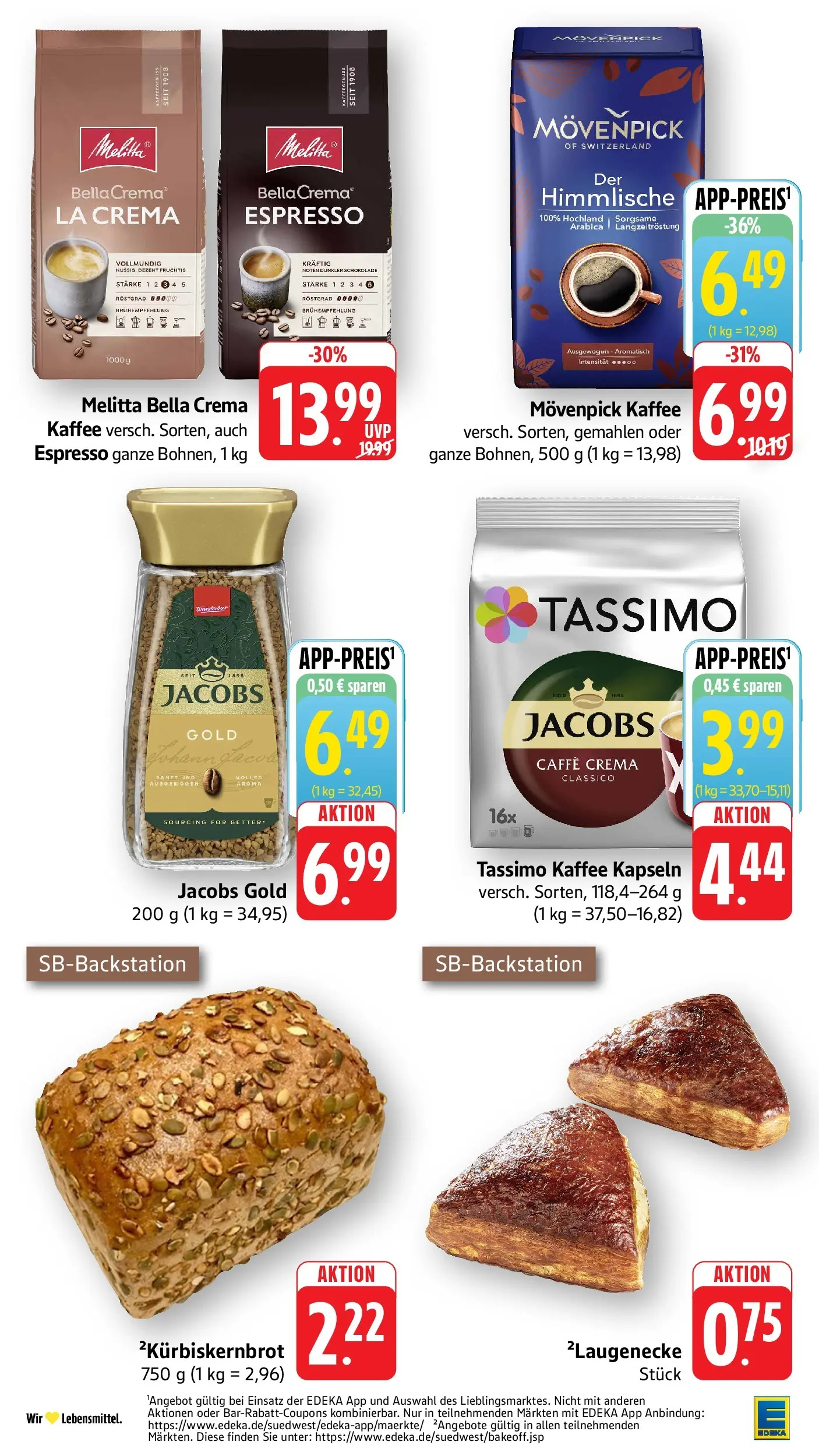 Edeka prospekt Weinstadt - Endersbach (ab 21.06.2026) » Angebote Online | Seite: 22