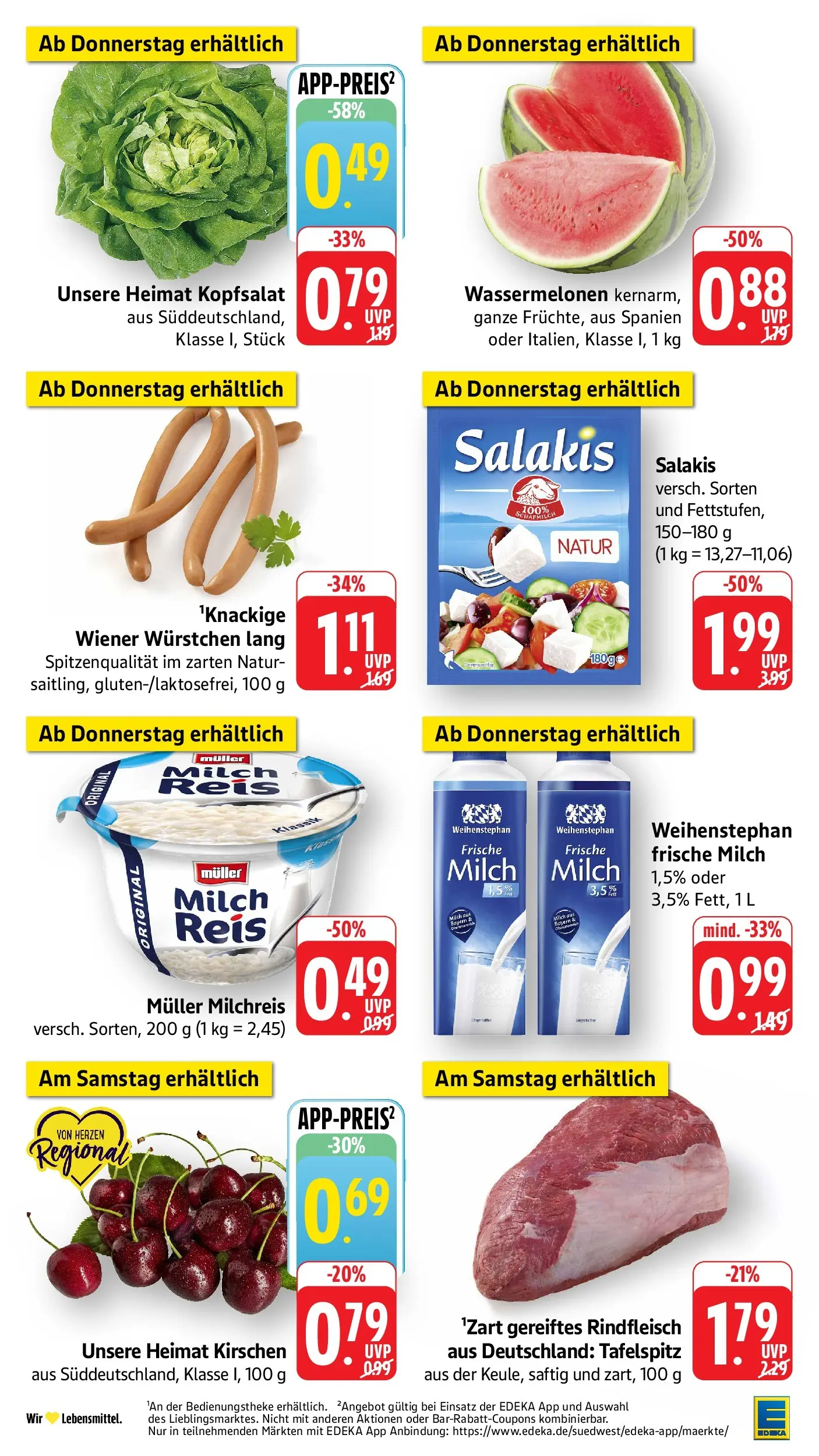 Edeka prospekt Weinstadt - Endersbach (ab 21.06.2026) » Angebote Online | Seite: 36