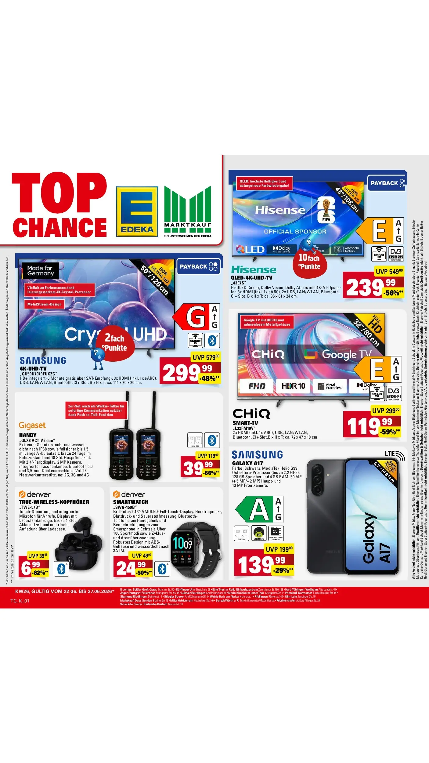Edeka Prospekt Riedlingen (ab 21.06.2026) » Angebote Online | Seite: 50